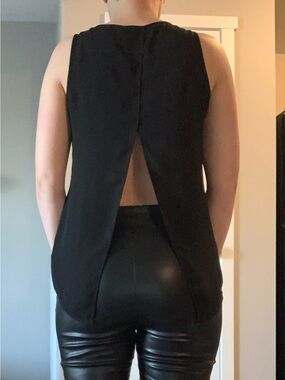 Express Open Back Sleeveless Top